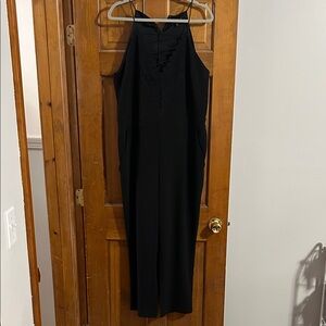 Express Black Sleeveless Jumpsuit